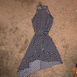Women’s Polka-dot Laced Sundress